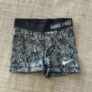 Snakeskin NikePro Spandex